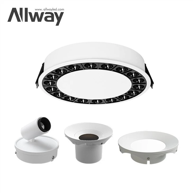 DIY Lighting System Spotlight Recessed LED Circular Down Lights